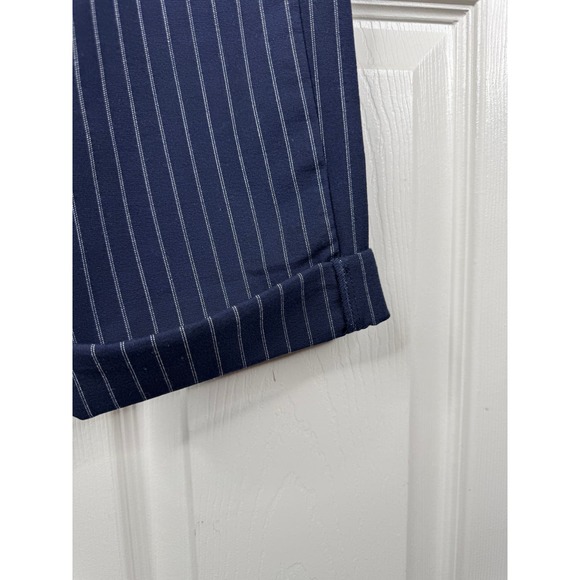 Women's Light Before Dark Navy Blue Striped Formal Pants Size XS - Picture 6 of 9